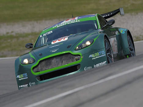 Michael Outzen deltaget i GT på Silverstone.